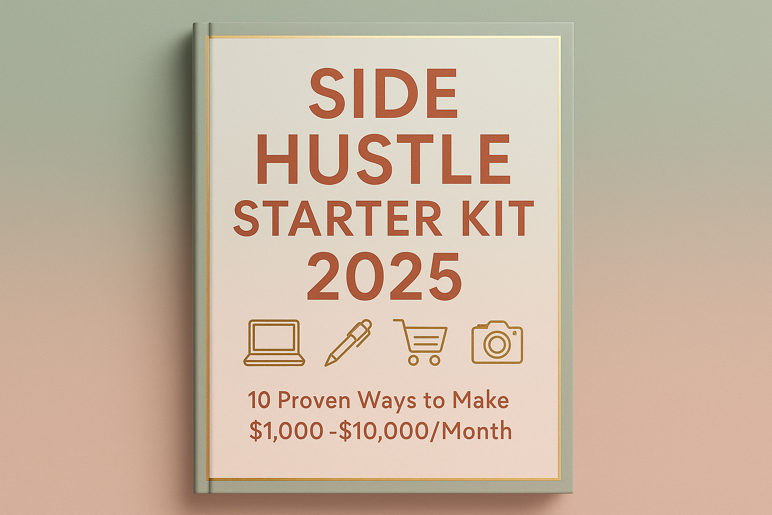 Side Hustle Starter Kit 2025 - 10 Proven Ways to Earn $500-$2,000+ Per Month